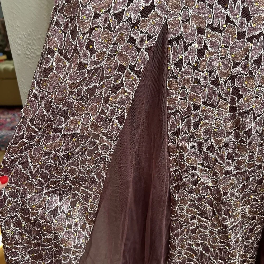 Candalite Maxi Sweetheart Dress 3x Mobwife lace Romantic Whimsigoth fairy - Picture 15 of 16